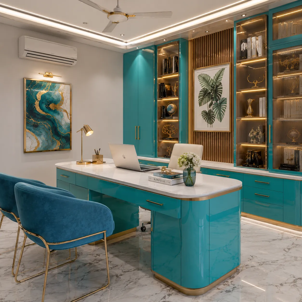 Study room interior design inspiration